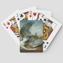 Gewonde Heron (door George Frederick Watts)