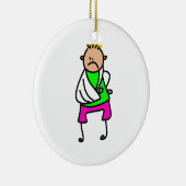 Gewonde Kind Keramisch Ornament (Rechts)