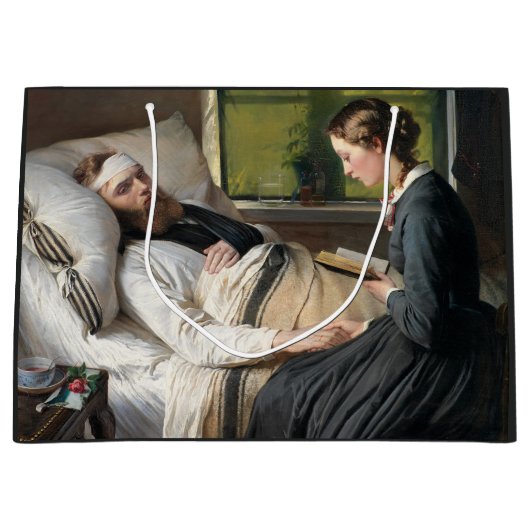 Gewonde krijger (door Elisabeth Jerichau-Baumann) Groot Cadeauzakje (Voorkant)