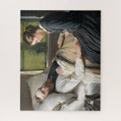 Gewonde krijger (door Elisabeth Jerichau-Baumann) Legpuzzel (Verticaal)