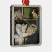 Gewonde krijger (door Elisabeth Jerichau-Baumann) Metalen Ornament (Rechts)