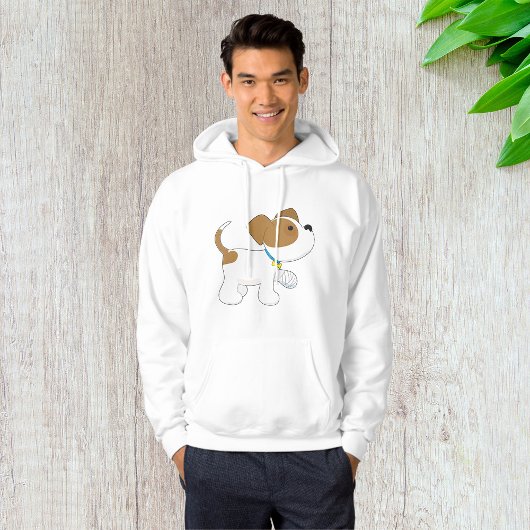 Gewonde puppy Dog Hoodie