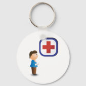 Gewonde Sleutelhanger van het Jongerenziekenhuis (Voorkant)