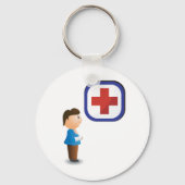 Gewonde Sleutelhanger van het Jongerenziekenhuis (Achterkant)
