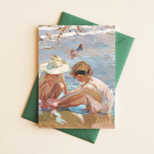 Gewonde voet Joaquín Sorolla Spaanse impressionist Briefkaart