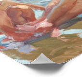Gewonde voet Joaquín Sorolla Spaanse impressionist Poster (Hoek)