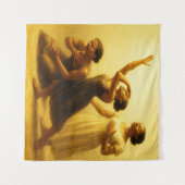 "Gewonde" wandtapijt Wandkleed (Voorkant (horizontaal))