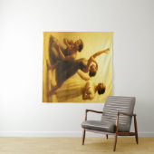 "Gewonde" wandtapijt Wandkleed (In Situ (horizontaal))