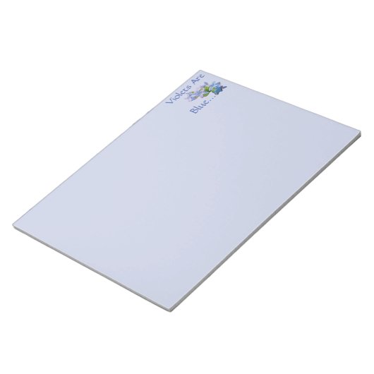 Gewonden zijn blauw... notitieblok (Schuin)