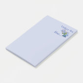 Gewonden zijn blauw... post-it® notes (Schuin)