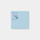 Gewonden zijn blauw... Post-It Notes (Voorkant)