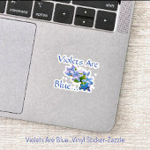 Gewonden zijn blauw... sticker