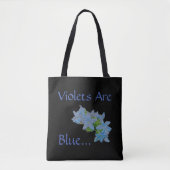 Gewonden zijn blauw... tote bag (Voorkant)
