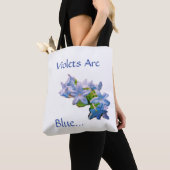 Gewonden zijn blauw... tote bag (Dichtbij)