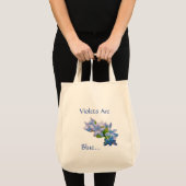 Gewonden zijn blauw... tote bag (Voorkant (product))
