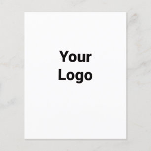 gewone aangepaste blauwe paarse zwarte bladeren vo flyer