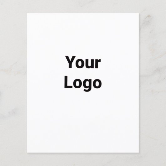 gewone aangepaste blauwe paarse zwarte bladeren vo flyer (Voorkant)