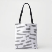 gewone aangepaste blauwe paarse zwarte bladeren vo tote bag (Voorkant)