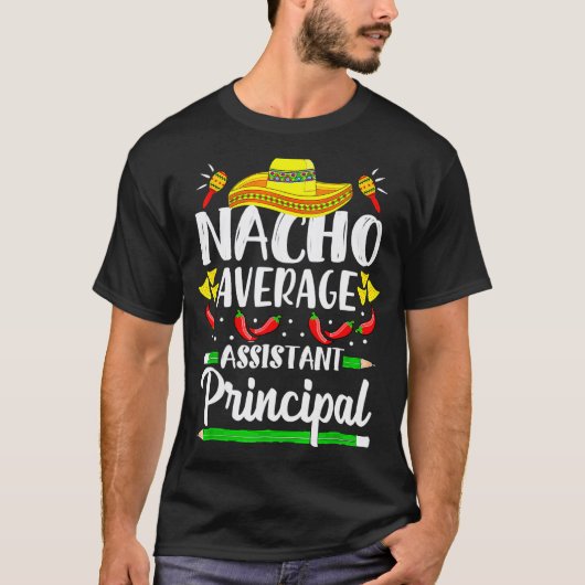 Gewone assistent-directeur Cinco De Mayo Te T-shirt (Voorkant)