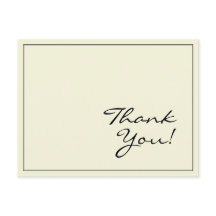 Gewone & Basis "Dank je!" Briefkaart