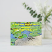 Gewone bijtschildpad - Chelydra serpentina Briefkaart (Staand voorkant)