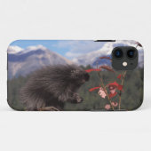 Gewone boomstekelvarken die hoog struik cranberry  Case-Mate iPhone case (Achterkant (horizontaal))
