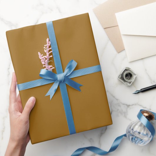 Gewone Cocoa Glans Goud Kleurschakering Cadeaupapier (Geschenken)