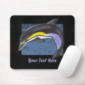 gewone dolfijn mousepad muismat (Met muis)