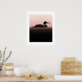 Gewone duikervogel poster (Keuken)