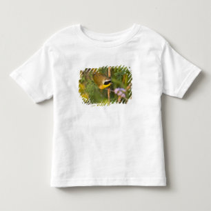 Gewone Geelkeelzanger Geothlypis trichas) mannetje Kinder Shirts