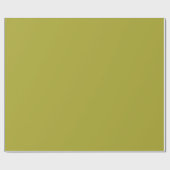 Gewone groene olijf cadeaupapier (Vlak)