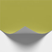 Gewone groene olijf cadeaupapier (Hoek)