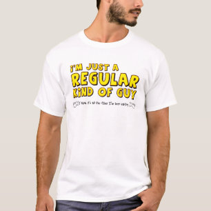 Gewone Jongen Grappig T-shirt Humor