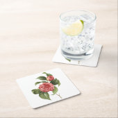 gewone kamellia (Camellia japonica) van Redouté Kartonnen Onderzetters (Insitu)