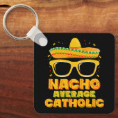 Gewone Katholieke Kerk Cinco De Mayo Niet Sleutelhanger (Voorkant)