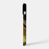 Gewone Kikker op een Blad iPhone 15 Case (Linkerkant)