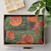 Gewone klaprozen tissuepapier (Geschenk)