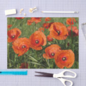 Gewone klaprozen tissuepapier (Craft)
