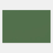 Gewone kleurige druivenbladeren groen inpakpapier vel (Voorkant 3)