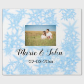 gewone , kleurrijke blauwe glans cadeaupapier (Vlak)