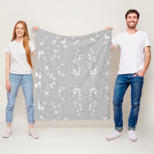 gewone , kleurrijke blauwe glans fleece deken