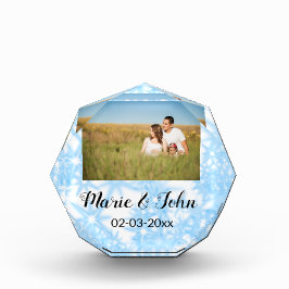 gewone , kleurrijke blauwe glans fotoblokken