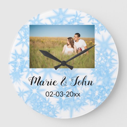 gewone , kleurrijke blauwe glans grote klok (Voorkant)