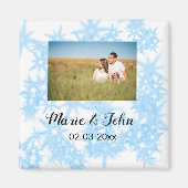 gewone , kleurrijke blauwe glans magneet (Voorkant)