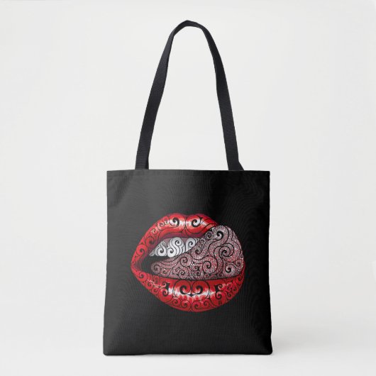 Gewone kostbare tong tote bag (Voorkant)