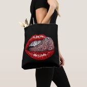 Gewone kostbare tong tote bag (Dichtbij)