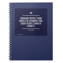 Gewone mensen denken alleen maar aan tijd besteden