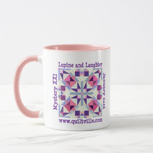 Gewone mok voor Lupine en Laughter (Links)