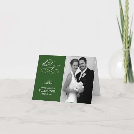 Gewone Mooie Dankkaart Bedankkaart (Voorkant)