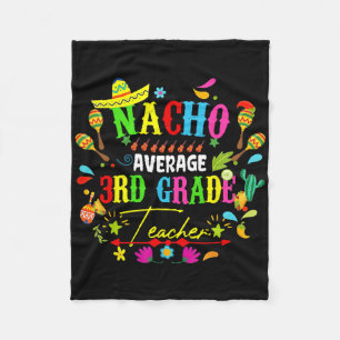 Gewone Nacho 3e klas leraar Mexico Cinco De Ma Fleece Deken
